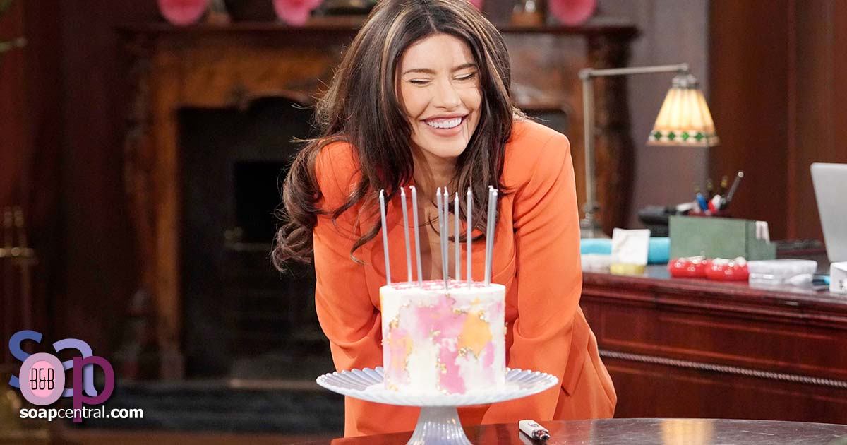 Loved ones celebrate Steffy on her birthday